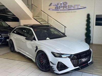 Usado Audi RS6 600 CV (441 kW) 2021 Blanco Familiar
