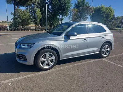 Usado Audi Q5 S-Line 163 CV (119 kW) 2018 Gris / plata SUV