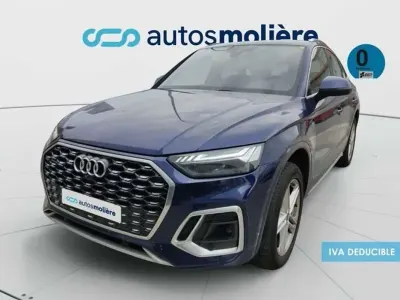 Usado Audi Q5 S-Line 299 CV (219 kW) 2022 Azul SUV