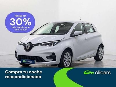 Usado Renault Zoe Intens 80 kW (109 CV) 2021 Blanco Utilitario