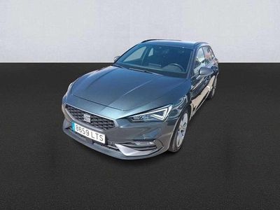 Usado Seat Leon FR 150 CV (110 kW) 2021 Gris Familiar