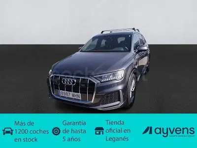 Usado Audi Q7 S-line plus 231 CV (169 kW) 2023 Gris / plata SUV