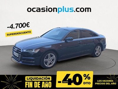 Azul Usado 2018 Audi A6 S-Line Berlina | 22.990 € (Super precio)