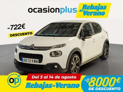 Usado Citroën C3 Feel 82 CV (60 kW) 2019 Blanco Utilitario