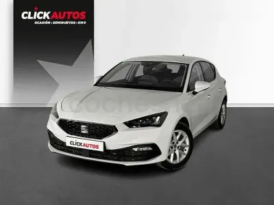 Usado Seat Leon Style 116 CV (85 kW) 2025 Blanco Berlina