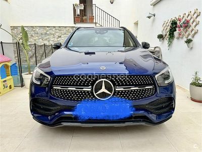 Usado Mercedes GLC300e 306 CV (225 kW) 2021 Azul SUV