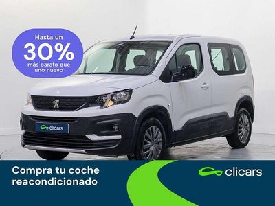 Usado Peugeot Rifter Active 102 CV (75 kW) 2022 Blanco Monovolumen