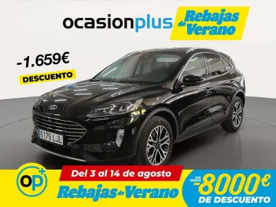 Usado Ford Kuga Titanium 150 CV (110 kW) 2020 Negro SUV