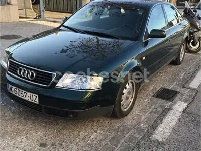 Usado Audi A6 150 CV (110 kW) 1998 Verde Berlina