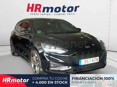 Usado Ford Focus ST-Line 125 CV (91 kW) 2019 Negro Berlina