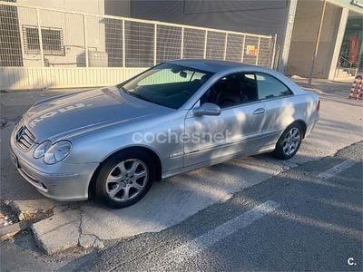 Usado Mercedes CLK240 Elegance 170 CV (125 kW) 2003 Gris / plata Coupe