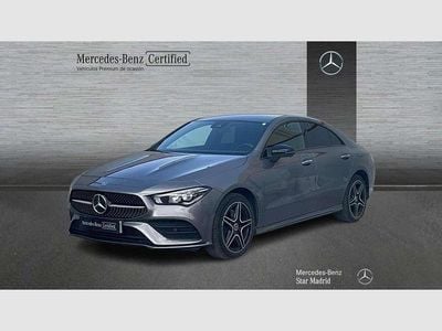 Gris Usado 2021 Mercedes CLA250e Berlina | 30.595 € (Precio justo)