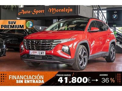Rojo Usado 2021 Hyundai Tucson SUV | 24.400 € (Precio justo)