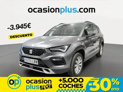 Usado Seat Ateca Style 110 CV (80 kW) 2022 Gris SUV
