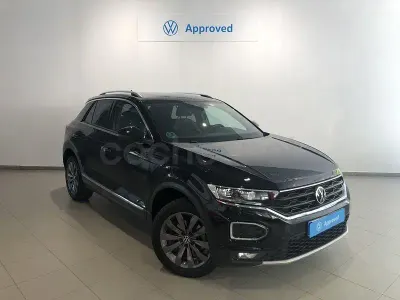 Usado VW T-Roc Sportline 150 CV (110 kW) 2020 Negro SUV