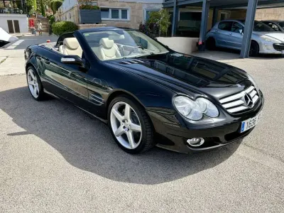 Usado Mercedes SL500 387 CV (284 kW) 2007 Negro Descapotable