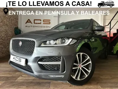 Usado Jaguar F-Pace R-Sport 180 CV (132 kW) 2019 Gris / plata SUV