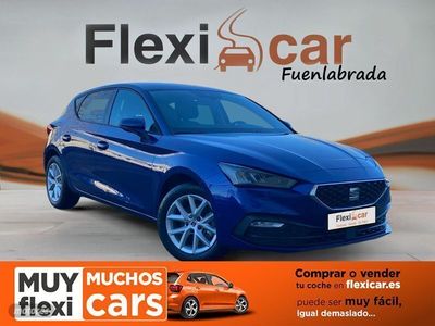 Usado Seat Leon Style 131 CV (96 kW) 2020 Azul Utilitario