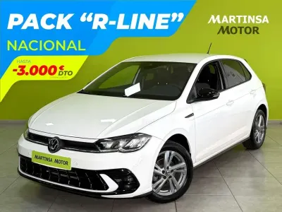 Usado VW Polo R-line 95 CV (69 kW) 2024 Blanco Utilitario