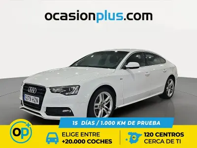 Käytetty Audi A5 S-Line 170 HP (125 kW) 2014 Valkoinen Coupe - kaksiovinen