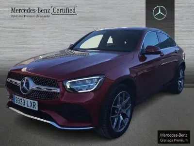 Usado Mercedes GLC220 194 CV (142 kW) 2022 Rojo jacinto