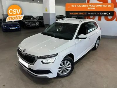 Usado Skoda Kamiq Ambition 150 CV (110 kW) 2022 Blanco SUV