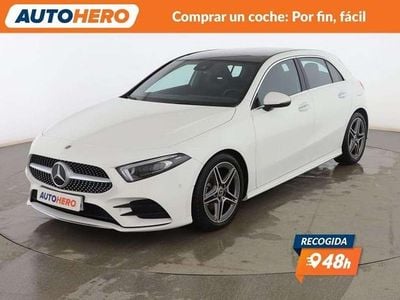 Usado Mercedes A220 AMG line 150 CV (110 kW) 2021 Blanco Berlina