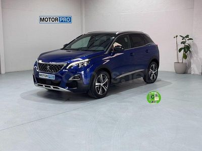 Usado Peugeot 3008 GT-line 130 CV (95 kW) 2019 Azul SUV