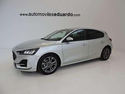 Usado Ford Focus ST-Line 125 CV (91 kW) 2024 Plateado Familiar