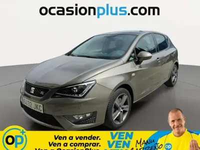 Usado Seat Ibiza FR 110 CV (80 kW) 2015 Marrón Utilitario