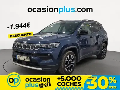 Usado Jeep Compass Limited 130 CV (95 kW) 2022 Azul SUV