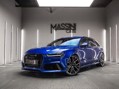 Usado Audi RS6 Performance 605 CV (444 kW) 2018 Azul Familiar