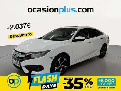 Usado Honda Civic Executive 182 CV (133 kW) 2017 Blanco Berlina
