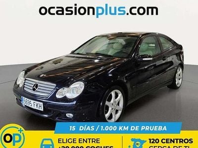 Negro Usado 2007 Mercedes C180 Sport Edition Coupe | 8500 € (Caro)