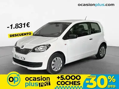 Usado Skoda Citigo Active 60 CV (44 kW) 2019 Blanco Utilitario