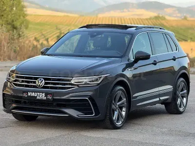 Begagnad VW Tiguan R-line 150 HK (110 kW) 2021 Grå SUV