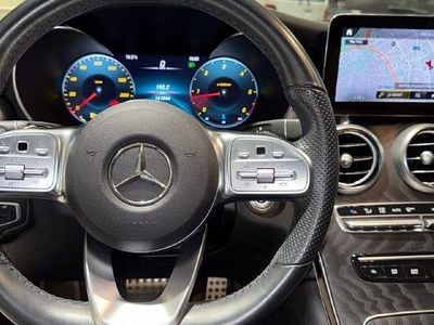 Blanco polar Usado 2021 Mercedes GLC220 AMG line | 33.980 € (Buen precio)