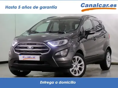 Usado Ford Ecosport Trend 125 CV (91 kW) 2019 Gris oscuro SUV