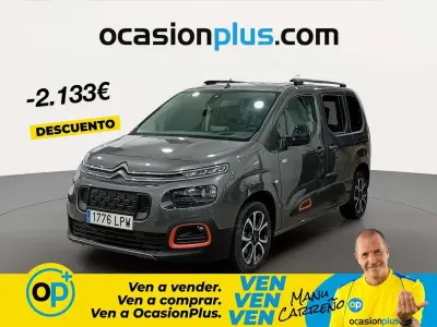 Usado Citroën e-Berlingo Shine 131 CV (96 kW) 2021 Gris Van