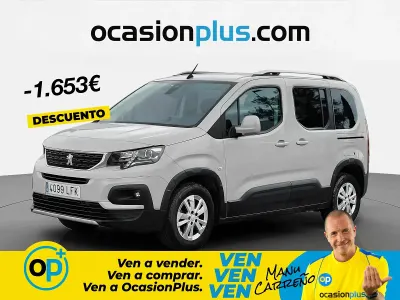 Begagnad Peugeot Rifter Allure 130 HK (95 kW) 2020 Grå Minibuss