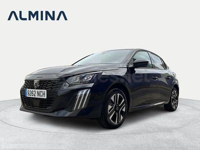 Usado Peugeot 208 Allure 100 CV (73 kW) 2025 Negro Utilitario