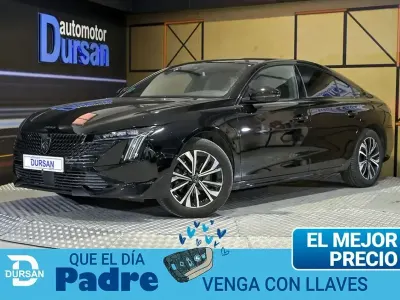 Usado Peugeot 508 Allure 130 CV (95 kW) 2023 Negro Berlina