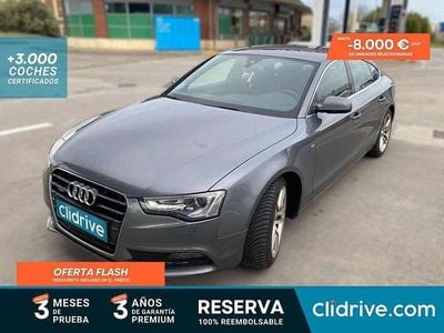 Gris Usado 2014 Audi A5 Sportback Premium Utilitario | 17.990 € (Precio justo)