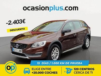 Usado Volvo V60 CC Kinetic 150 CV (110 kW) 2016 Marrón Familiar