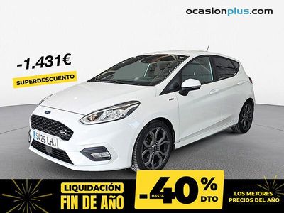 Blanco Usado 2020 Ford Fiesta ST-Line Utilitario | 15.750 € (Precio justo)
