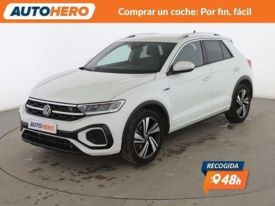 Blanco Usado 2023 VW T-Roc R-line SUV | 28.399 € (Un poco caro)