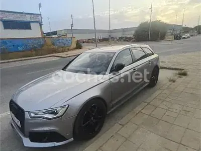 Usado Audi A6 S-Line 190 CV (139 kW) 2017 Gris / plata Familiar