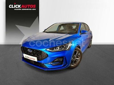 Azul Usado 2024 Ford Focus ST-Line Berlina | 21.150 € (Un poco caro)