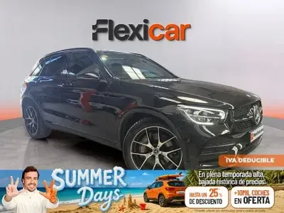 Usado Mercedes GLC200 163 CV (119 kW) 2020 Negro SUV
