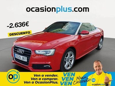 Używany Audi A5 Cabriolet S-Line 177 KM (130 kW) 2016 Czerwony Kabriolet